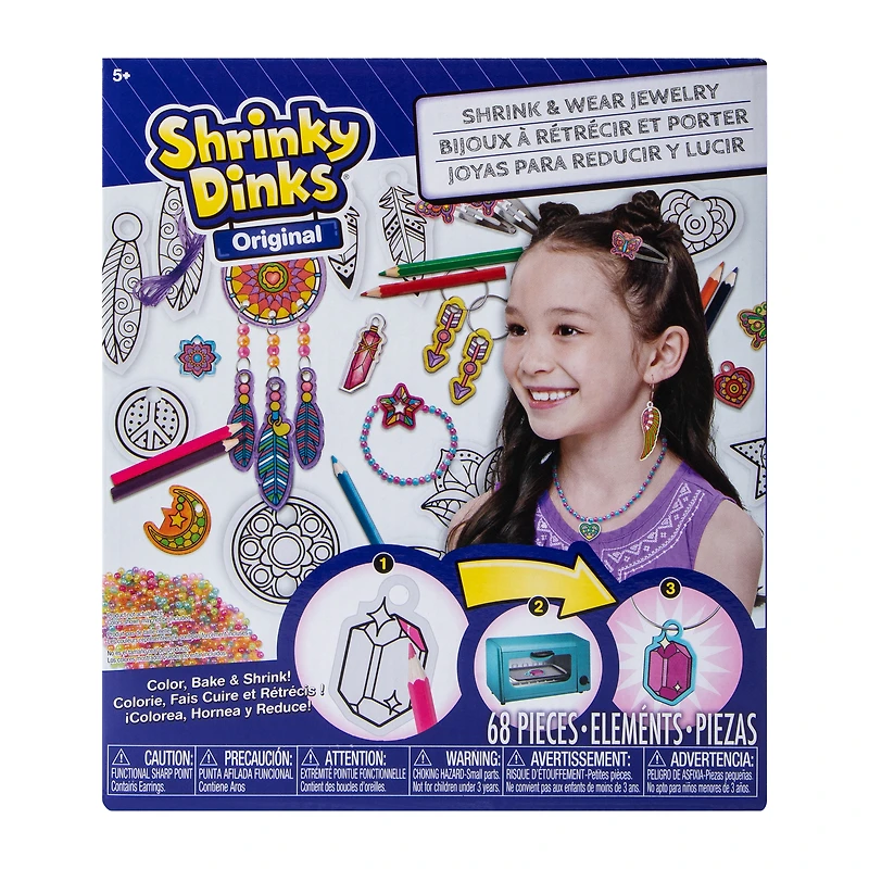 Shrinky Dinks® Original Shrink & Wear Jewelry Kit