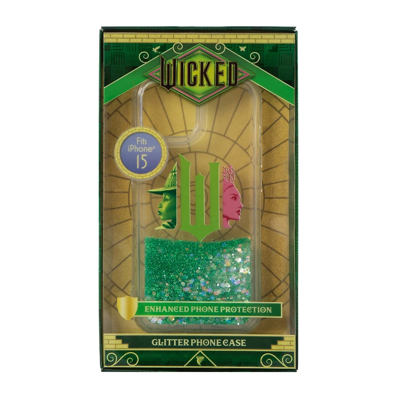 Wicked iPhone 16e®/15®/14®/13® Glitter Phone Case