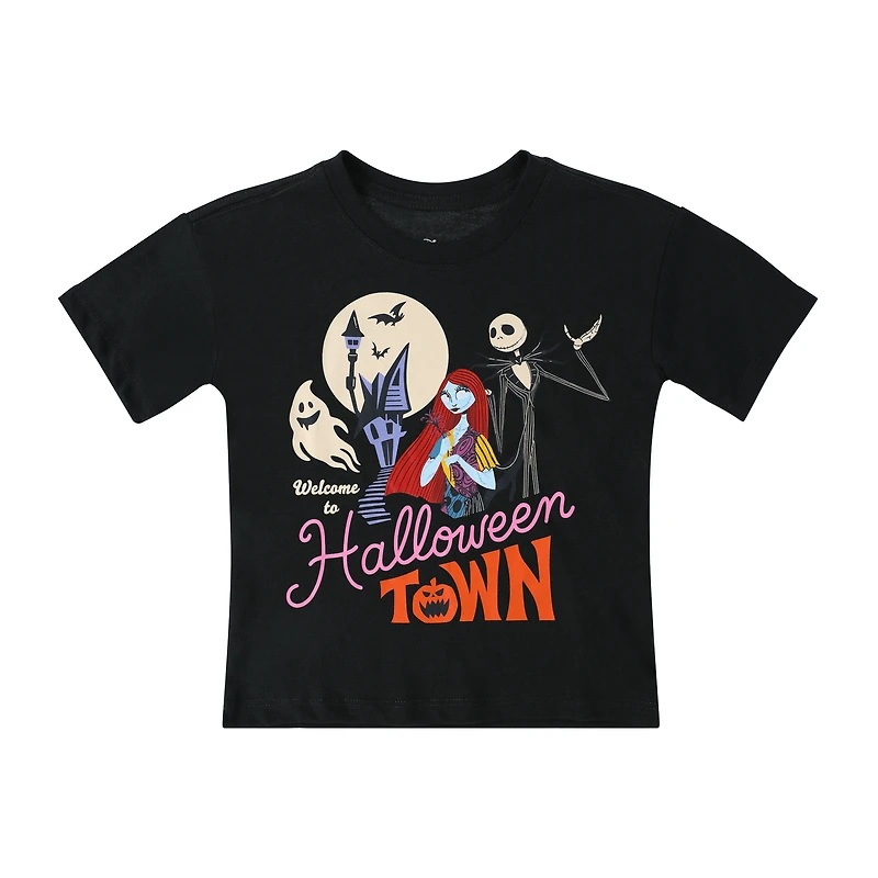 Kids Disney Tim Burton's The Nightmare Before Christmas Halloween Town Graphic Tee