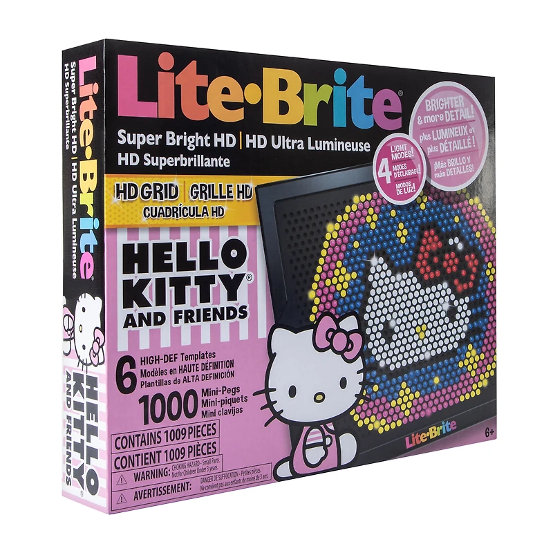Hello Kitty And Friends® Lite-Brite® Super Bright HD Set