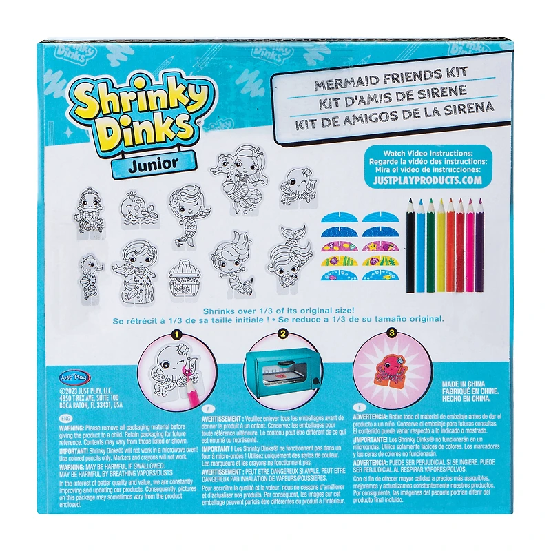 Shrinky Dinks® Junior Mermaid Friends Kit