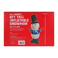 Christmas Jolly Gigantic Tall Inflatable Snowman