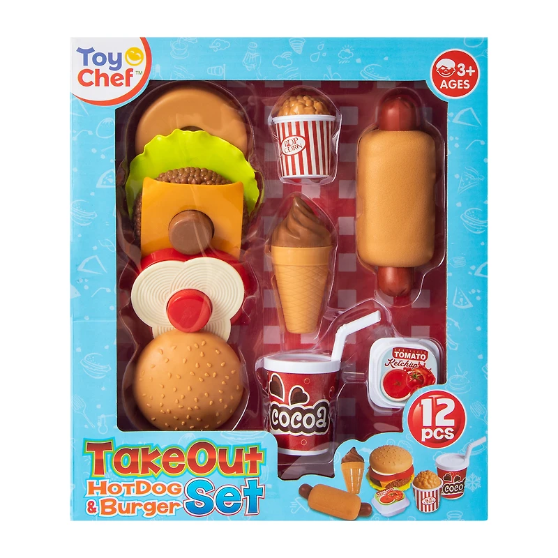 Toy Chef™ Take Out Pretend Play Toy Set