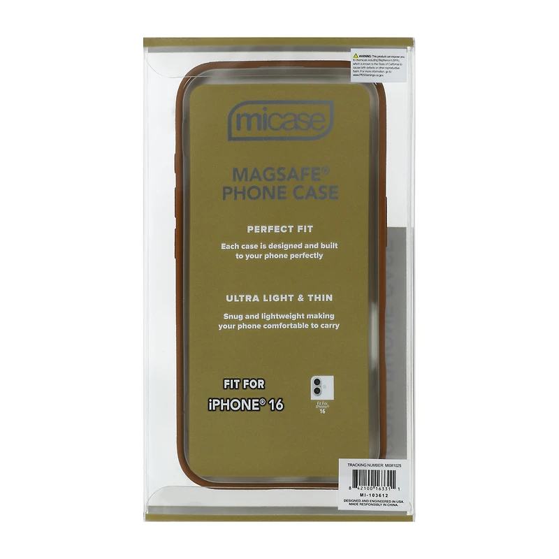 iPhone 16®MagSafe Compatible® Silicone Phone Case