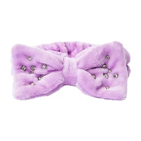 Purple Plush Spa Headband