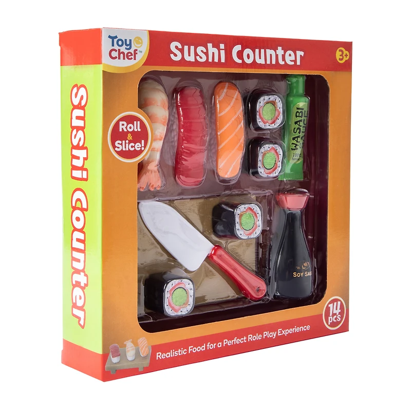 Toy Chef™ Food Counter Pretend Play Toy Set