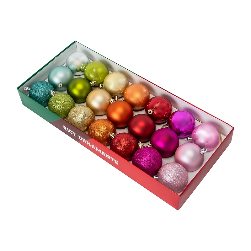 Christmas Balls Ornament 21-Pack