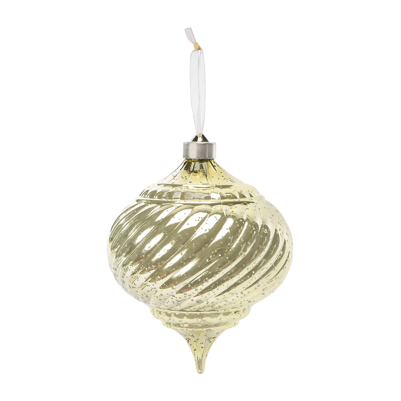 Christmas Snow Cool Retro Tree Ornament
