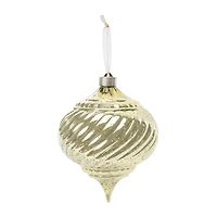Christmas Snow Cool Retro Tree Ornament