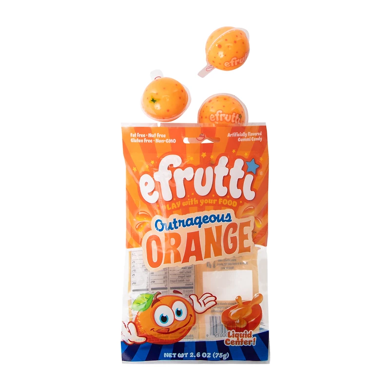 Efrutti® Outrageous Orange 2.6oz Gummi Candy