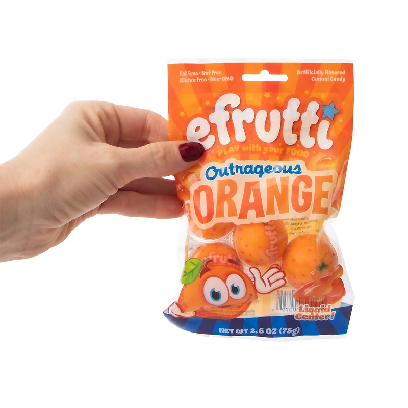 Efrutti® Outrageous Orange 2.6oz Gummi Candy