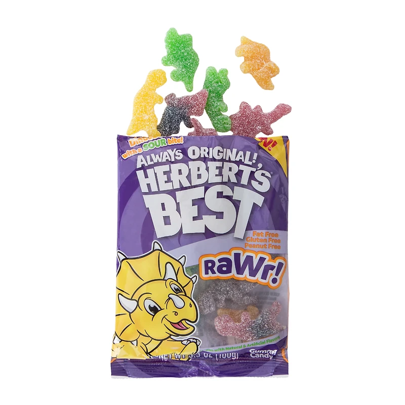 Herbert's Best®  RaWr! Gummi Candy 2.6oz