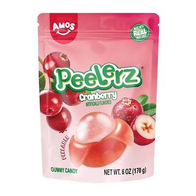 Amos® Peelerz Cranberry Gummy Candy