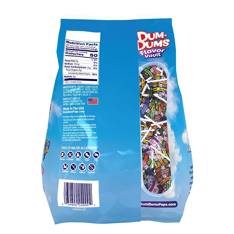 Dum-Dums® Flavor Vault™ Lollipops 13.7oz