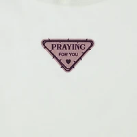 Juniors Praying For You Graphic Tee