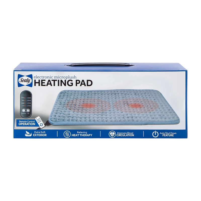 Sealy® Electronic Microplush Heating Pad