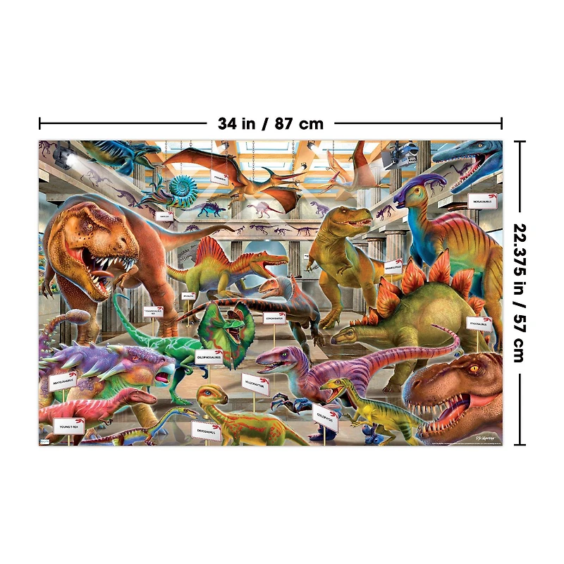 Dinosaurs By PD Moreno Poster