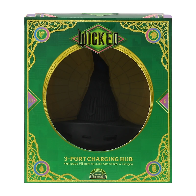 Wicked Witch Hat Charging Hub 3-Port