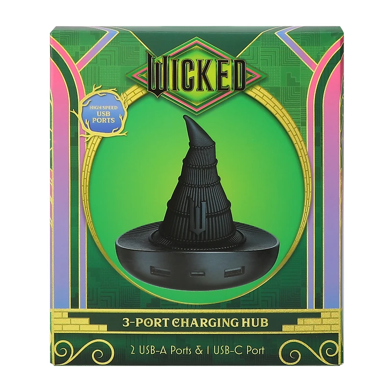 Wicked Witch Hat Charging Hub 3-Port