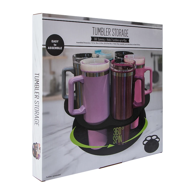 Tumbler Spinner Storage