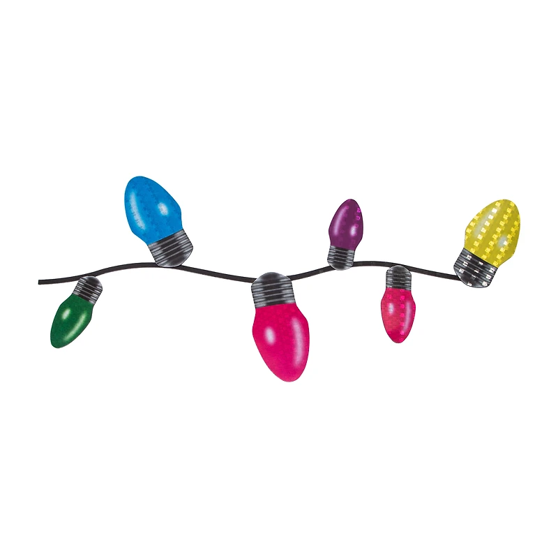 Christmas Snow Cool Car String Light Magnets Set