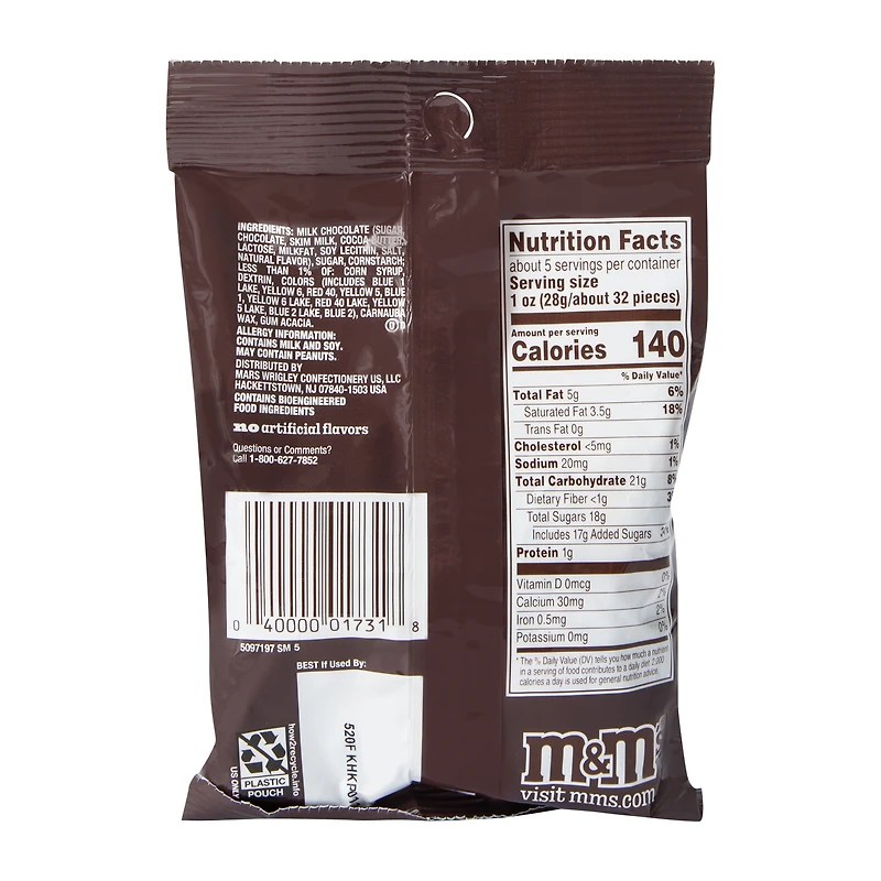 M&M's® Milk Chocolate Candies 5.3oz