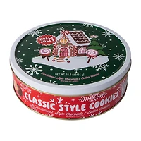 Holly Jolly Traditional Style Chocolate & Butter Cookies 16oz