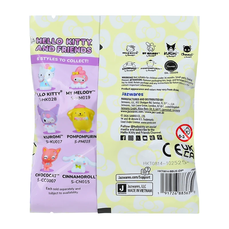 Hello Kitty And Friends® Blind Figure Pack (Styles May Vary)