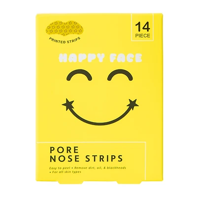 Happy Face Pore Nose Strips 14-Pack