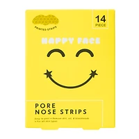 Happy Face Pore Nose Strips 14-Pack