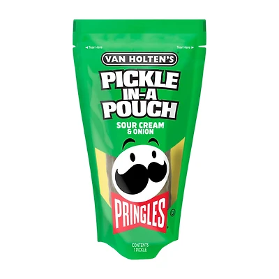 Van Holten's® Pringles® Sour Cream & Onion Pickle In-A Pouch