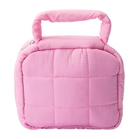 Quilted Travel Set With Top Handle