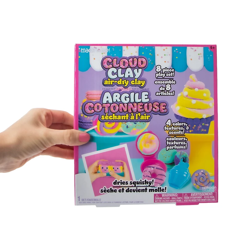 Made By Me® Cloud Clay Air-Dry Clay Play Set 8-Pc