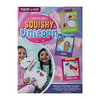Made By Me® Easy-To-Knot Squishy Unicorn Plush Set