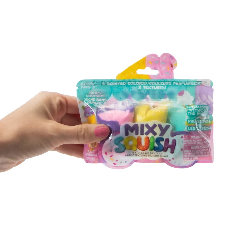 Mixy Squish® Textured Air Dry Clay Set