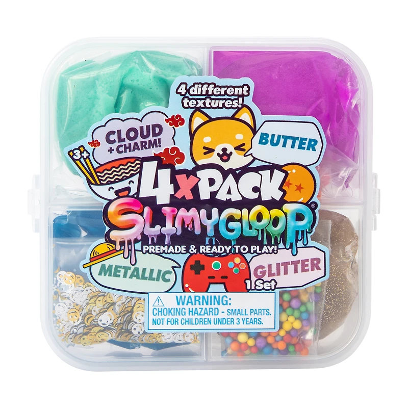 Slimygloop® 4-In-1 Pack