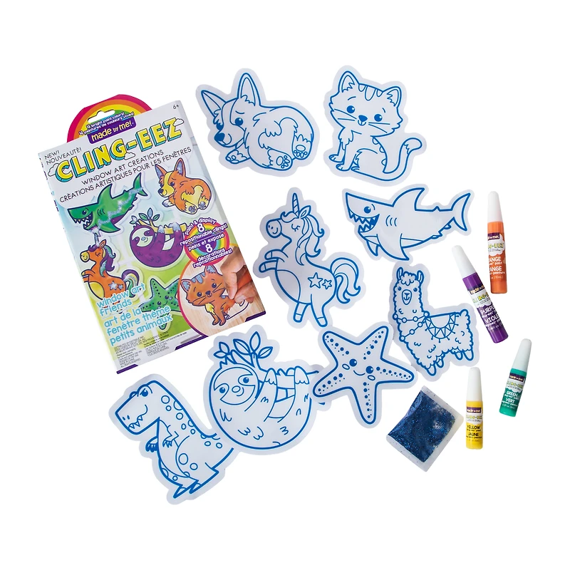 Made By Me® Cling-Eez™ Window Art Creation Set