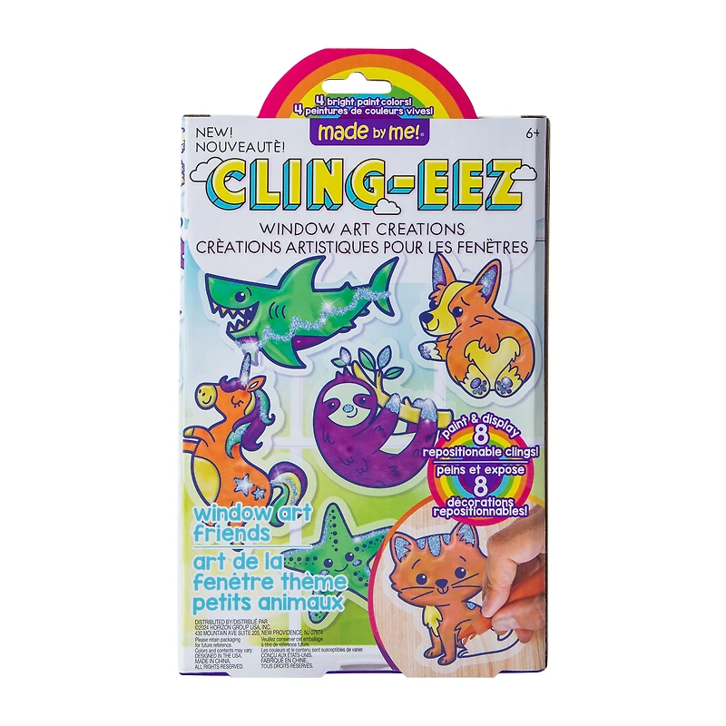 Made By Me® Cling-Eez™ Window Art Creation Set