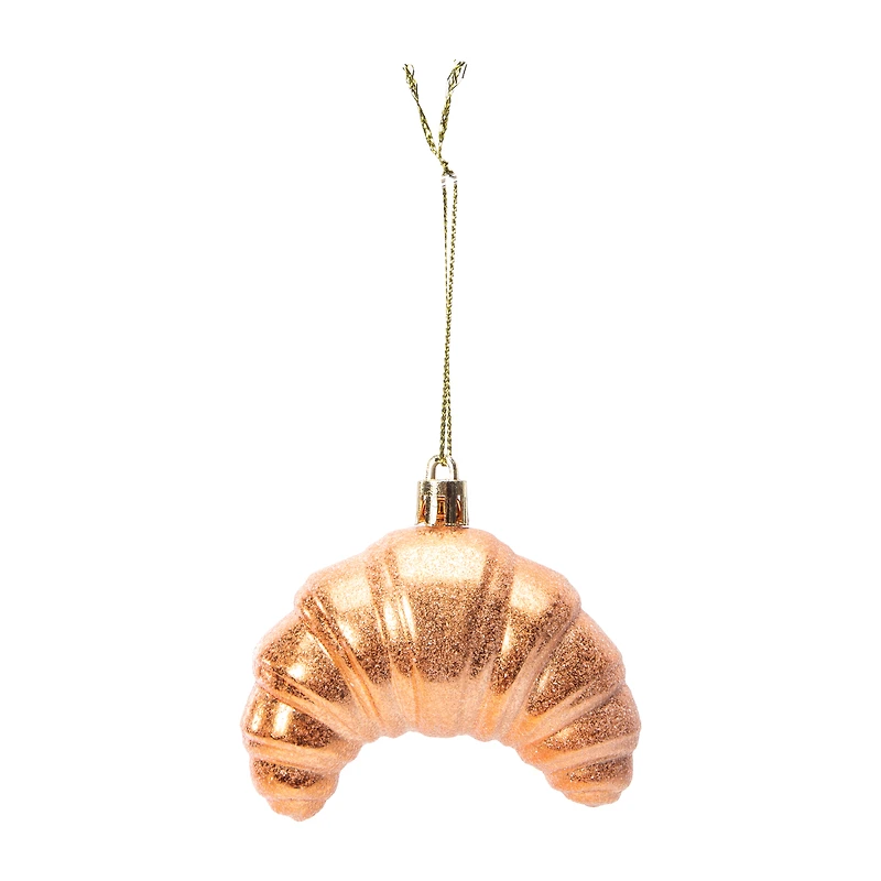Christmas Croissant Tree Ornament