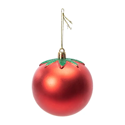 Christmas Snow Cool Tomato Tree Ornament