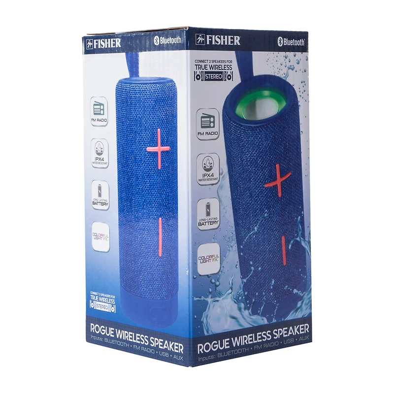 Fisher Bluetooth® Fabric Speaker