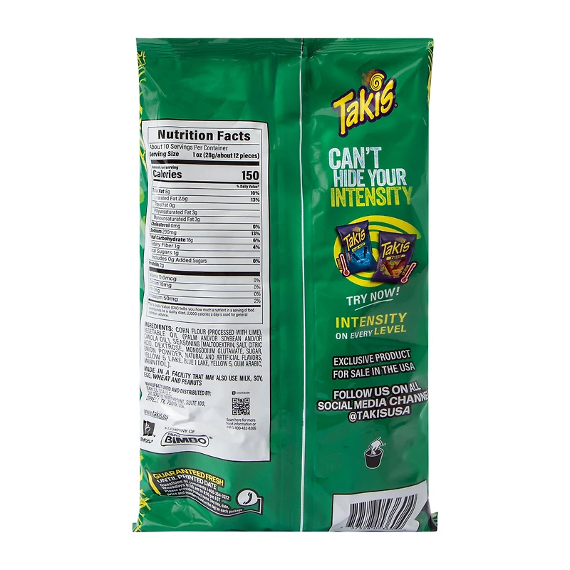 Wicked Takis® Emerald Heat 9.9oz