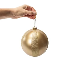 Christmas Glitter Ball Tree Ornament