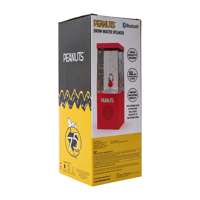 Peanuts® Snow Bluetooth® Water Speaker