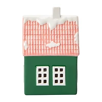 Snow Cool Christmas Ceramic House