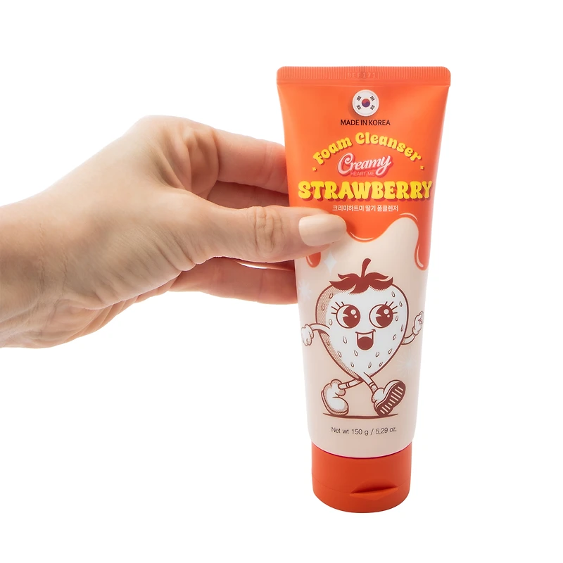 Creamy Heart Me Strawberry Foam Cleanser 5.29oz