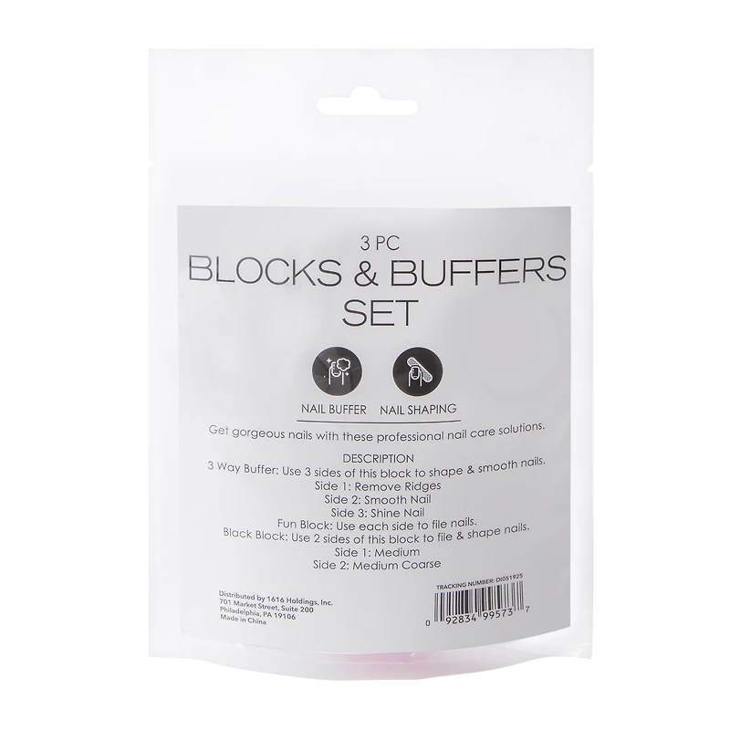 Blocks & Buffers 3-Pack Set