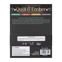 Quill & Ember Premium Incense With Wooden Burner Variety Pack