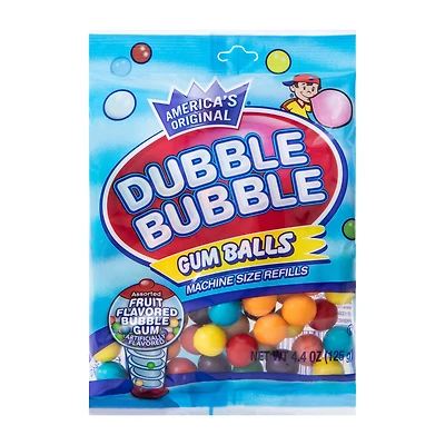 Dubble Bubble® Machine Size Refills Gum Balls 4.4oz