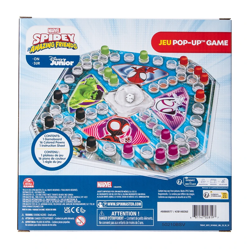 Disney Junior Marvel Spidey And His Amazing Friends Jeu Pop-Up™ Game